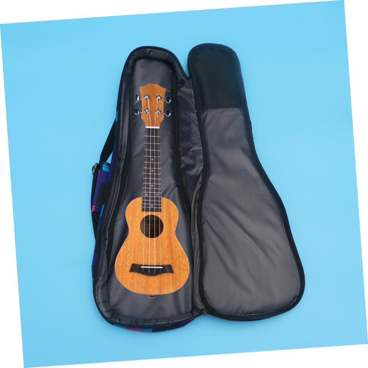 ERINGOGO Ukulele Carry Bag Ukulele Case Tote Bag Backpack Ukulele Bag Travelling Backpack Backpacks Ukulele Shoulder Bag Ukulele Storage Bag Ukulele Backpack Red image number 5