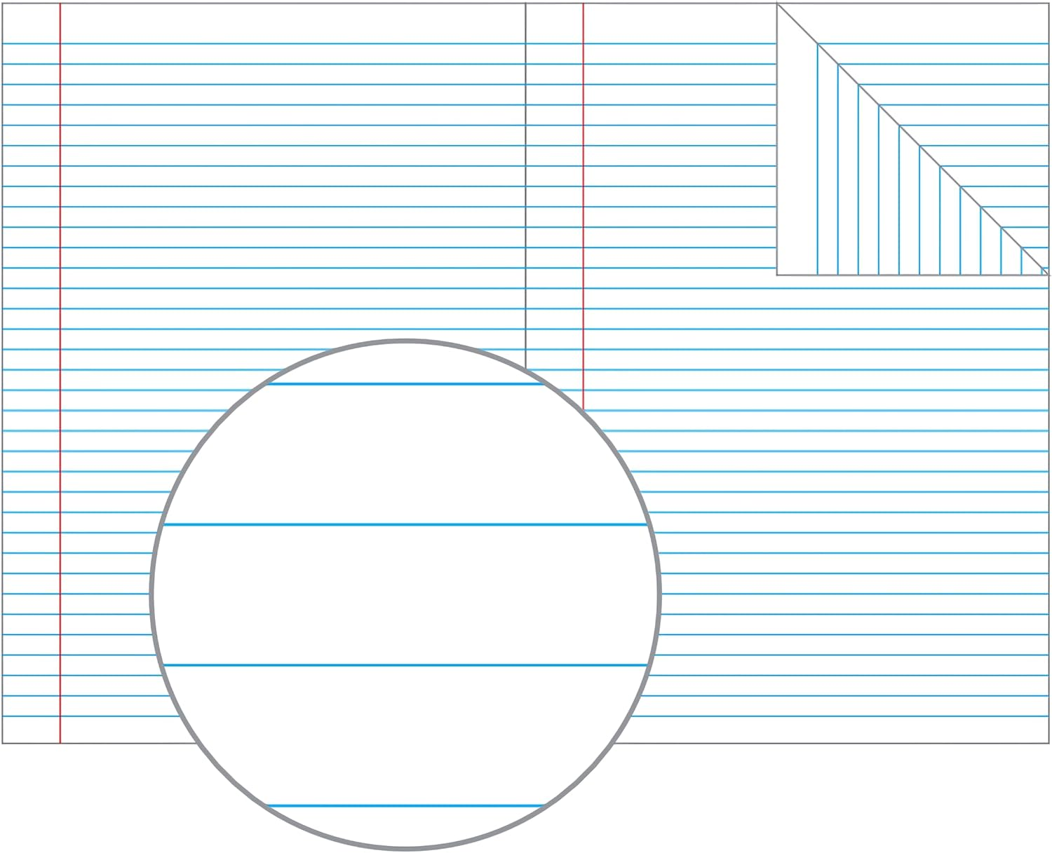 Olympic, A4 Exercise Book, 128 Pages, 8Mm Ruled with Red Margin image number 1