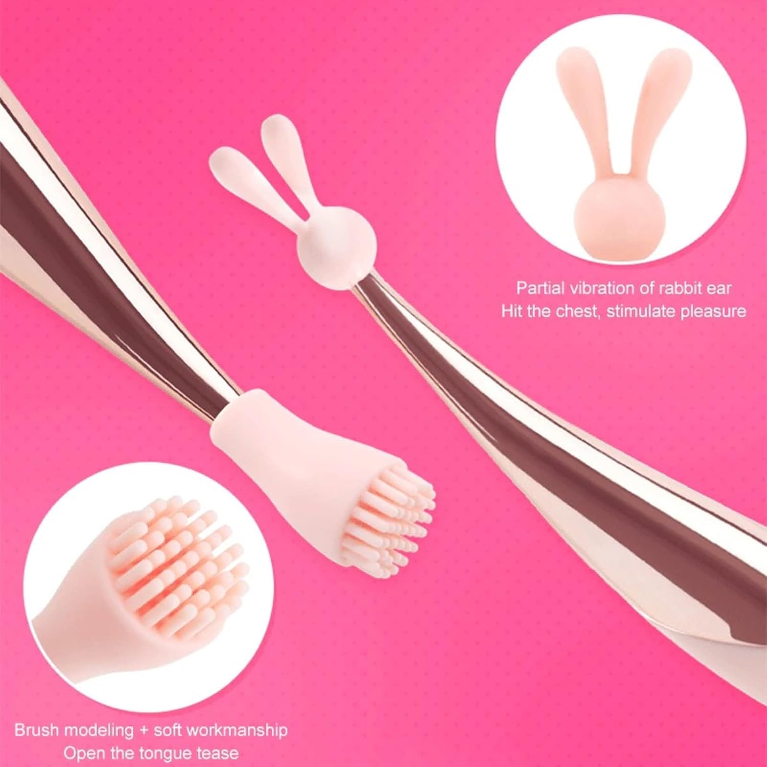 Super Powerful High-Frequency Clit G Spot Clitoral Vibrator for Sex Toys for Women - Quick Orgasm Wand Mini Dildo Nipple Clitoris Stimulator with 10 Vibration Modes, Precision Targeted Nipple Clit Anal, Rechargeable Vibrating Bullet Massager for Women Adult Sex Toy image number 1