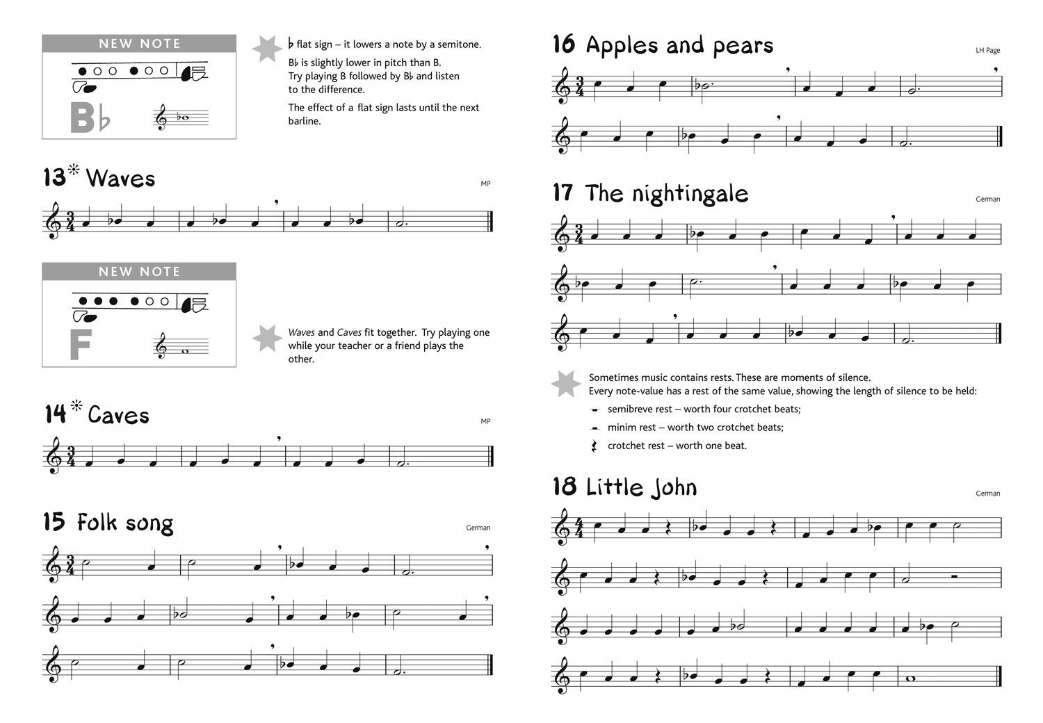 Abracadabra Flute (Pupil'S Book): the Way to Learn through Songs and Tunes image number 2