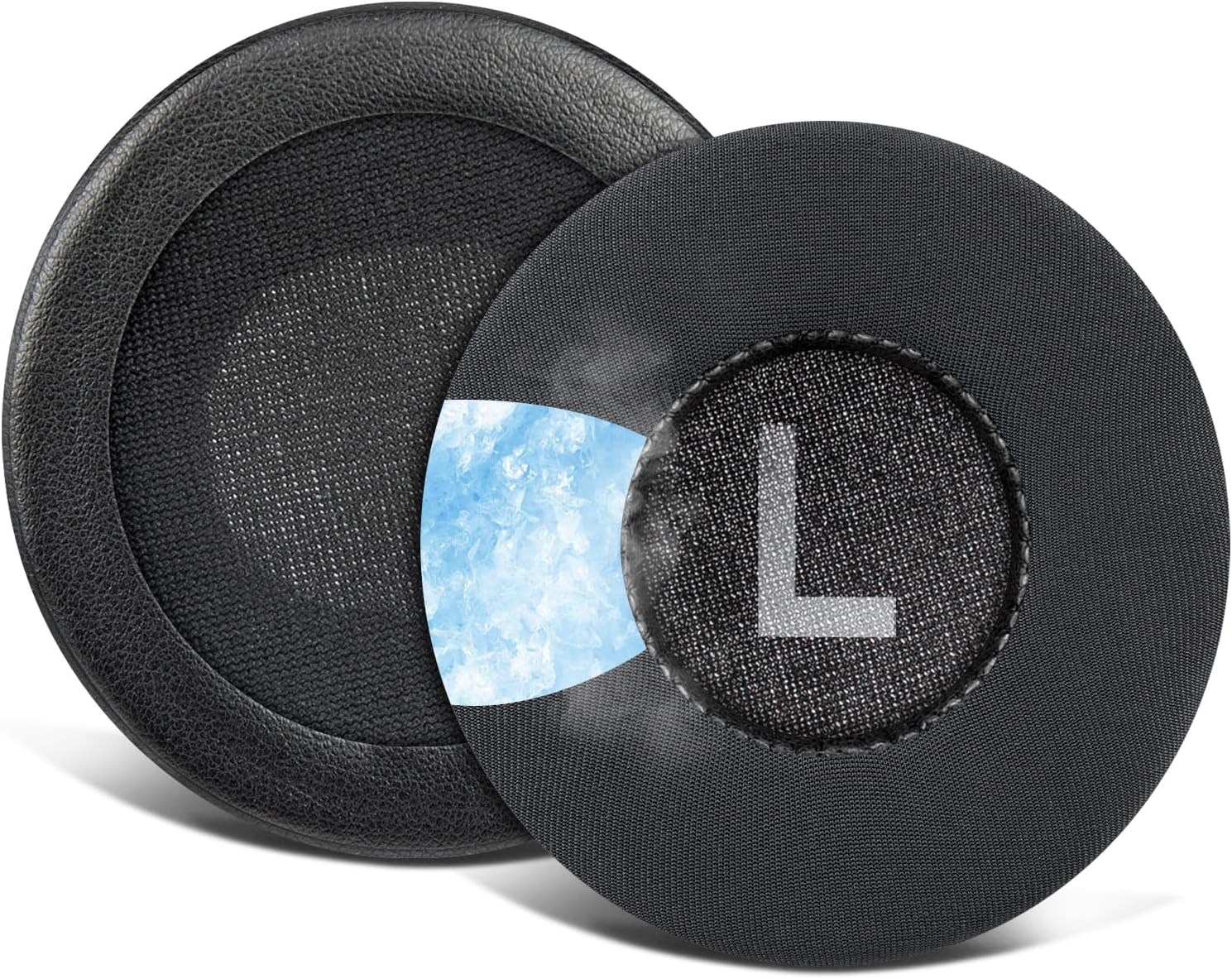 SOULWIT Cooling Gel Earpads Replacement for Sennheiser HD25/HD25 Light(Lite)/Hd25 Plus/Hd25 Special Edition/Hmd25/Hme25/Hmec25/Hd250Bt Headphones, Ear Pads Cushions with High-Density Foam - Black