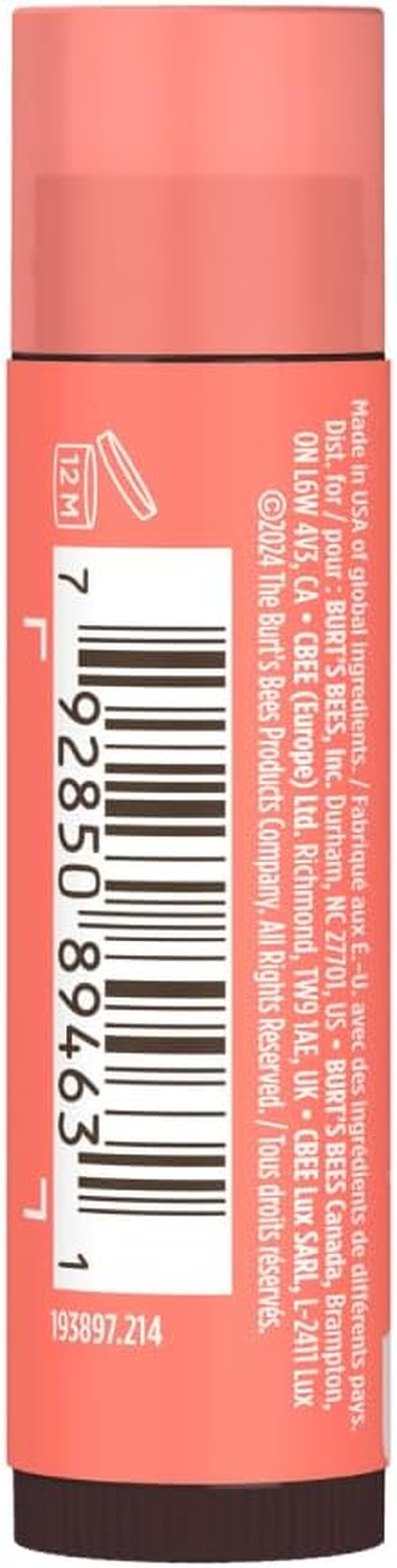 Burts Bees Tinted Lip Balm - Zinnia for Women 0.15 Oz Lip Balm image number 3