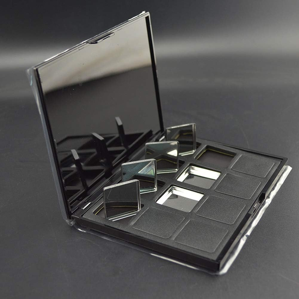 20 Pieces Empty 26 Mm Square Metal Pans Cosmetic Eyeshadow Blush Lipstick Organizer for Magnetic Makeup Palette (Height 5 Mm) image number 1