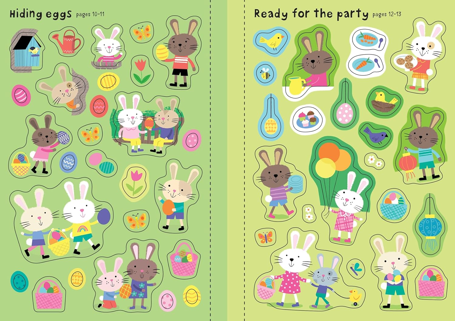 Little First Sticker Book Easter Bunnies: an Easter and Springtime Book for Children image number 2