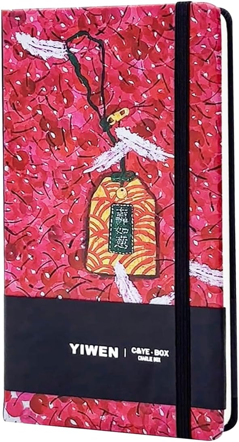 TUNJILOOL A5/A6/A7 Notebook 80 Gsm Thick Paper PU Leather Hardcover Notebook Zhou Yiwen Designer Collaboration image number 5