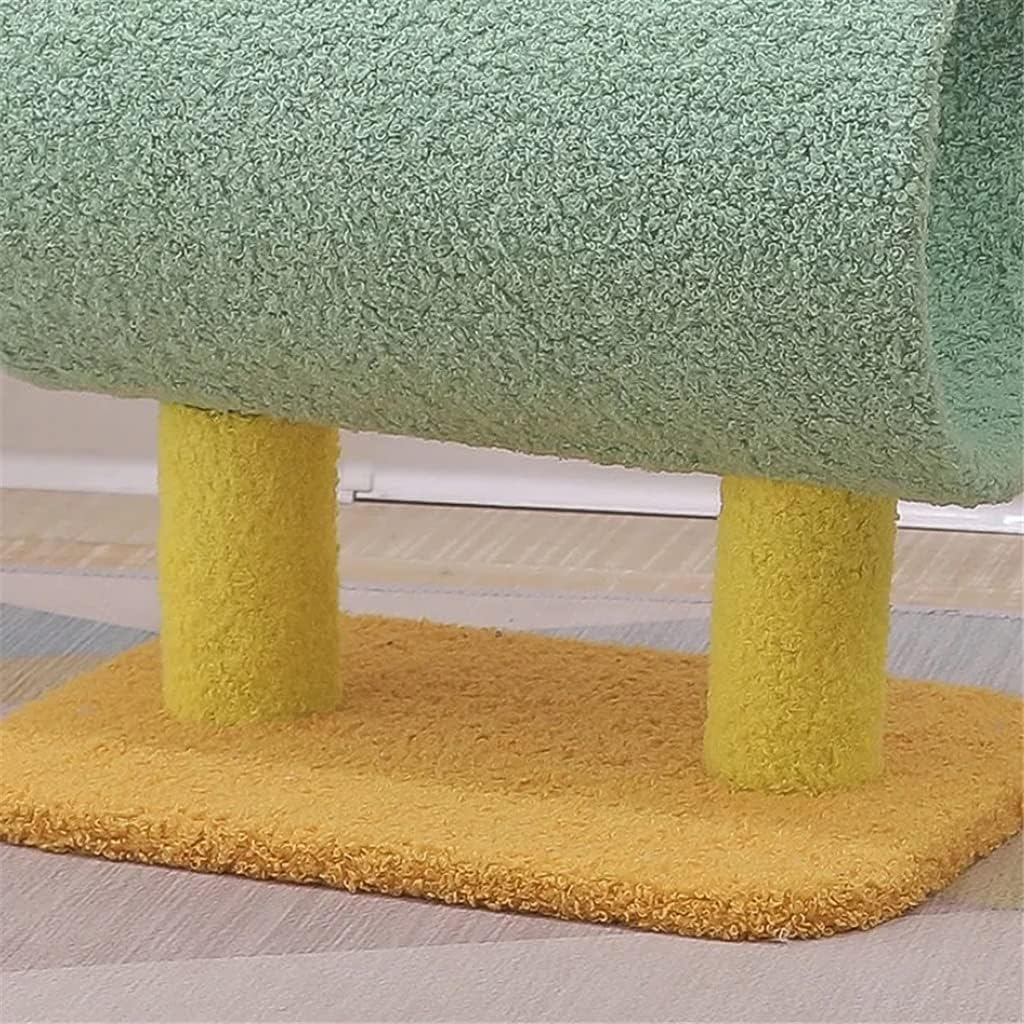 Cute Cats Scratcher Climbing Tree Cats Climbing Frame Scratching Post Pet Activity Furniture Play House for Kitty Kitten image number 6