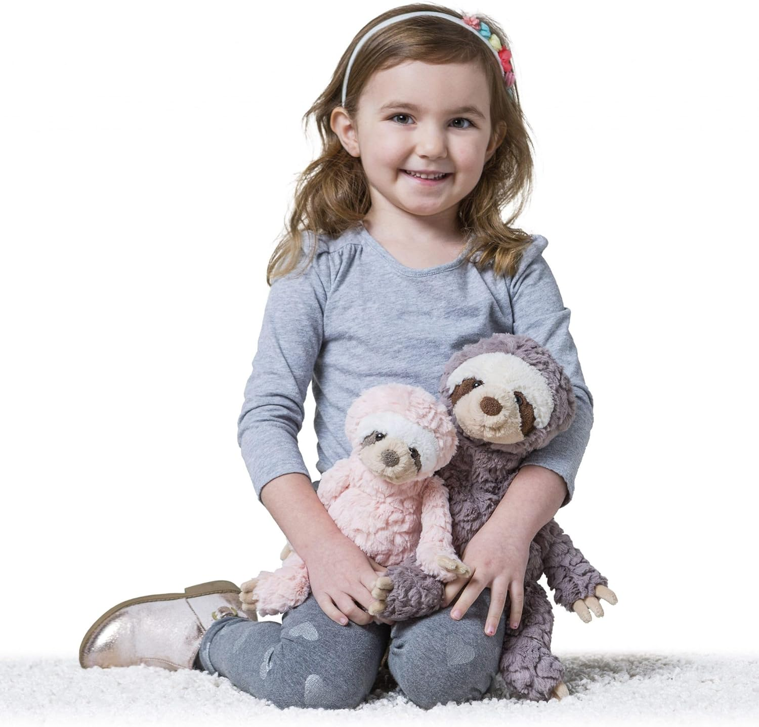 Mary Meyer Grey Putty Sloth image number 1