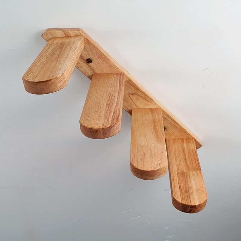 Cat Tree Wall-Mounted Cat Climbing Ladder Wood Stairs Jumping Platform Climbing Frame Kitten Jumping Board - Right To Left image number 3