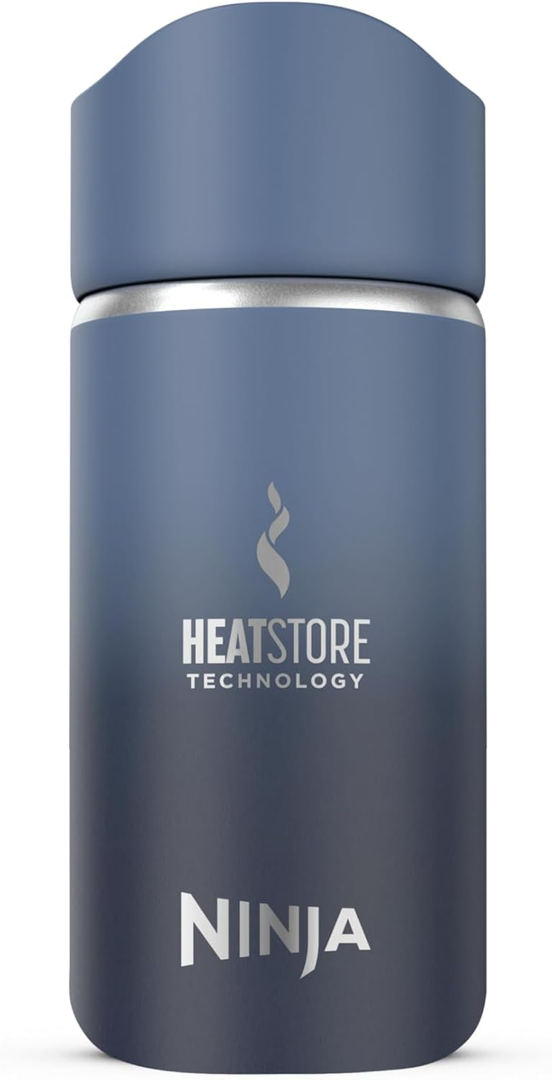 Ninja Sip Perfect Insulated Travel Bottle, Midnight Blue, 354 Ml Capacity