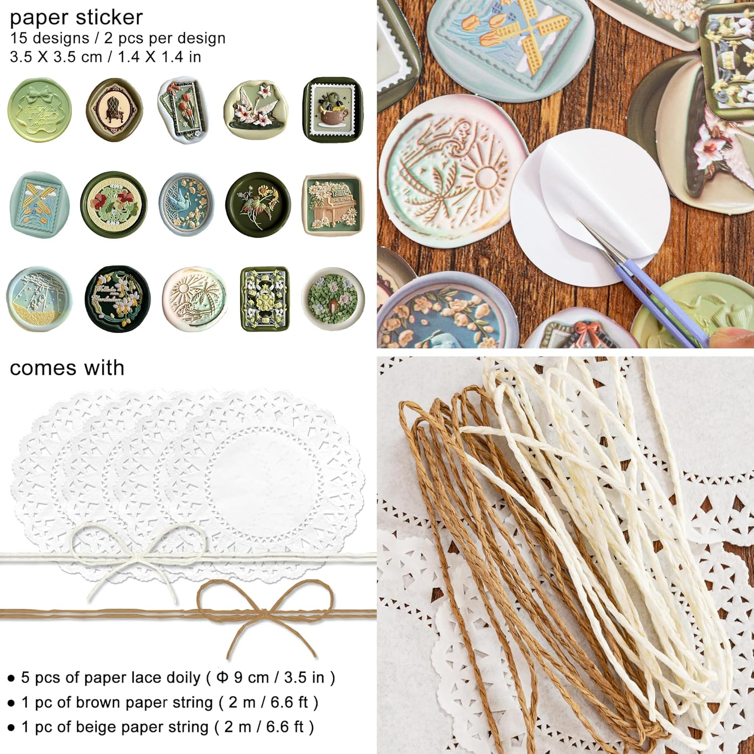 Flower Bouquet Craft Kit DIY Paper Rose Bouquet Thick Paper Cutout of Tulip with Long Branch Camellia Foil Stamping Peony Die-Cut Hard Floral Bunch for Scrapbooking Card Making Mother'S Day (Kary) image number 5