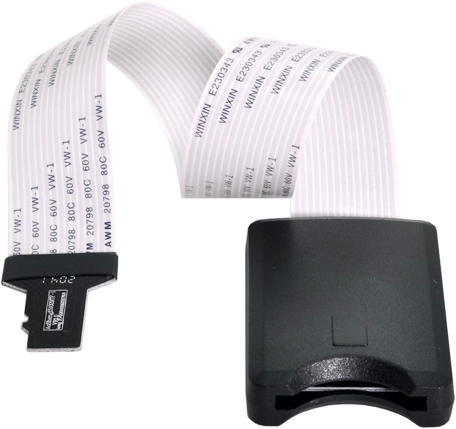 Chenyang Micro SD Extension Cable Adapter - Male to SD/SDHC/MMC/RS-MMC Female, Soft Flat FPC image number 3