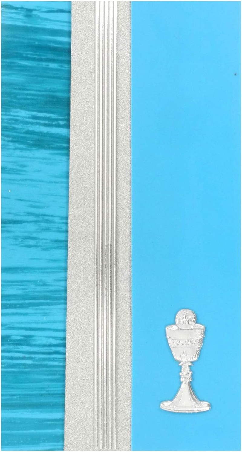 Pracht Creatives Hobby Mix, 3 Half Plates, Approx. 200 X 50 X 0.5 Mm, a Wax Strip and a Special Character for Modelling and Decorating Candles, Turquoise Tone Silver, 200 X 100 X 0,5 Mm