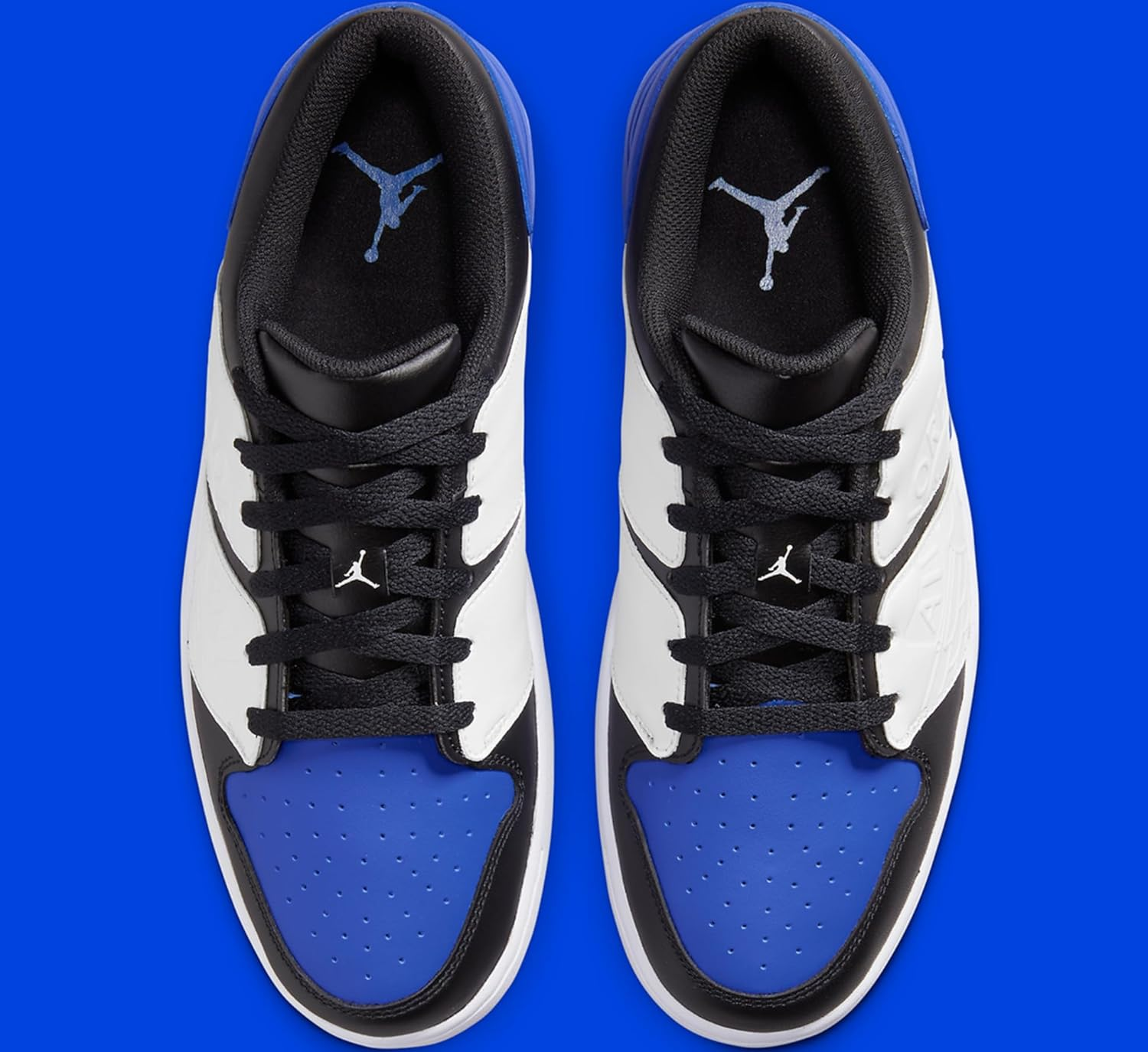Jordan NU Retro 1 Low in Sport Royal/Black-White (Us_Footwear_Size_System, Adult, Men, Numeric, Medium, Numeric_11_Point_5) image number 4