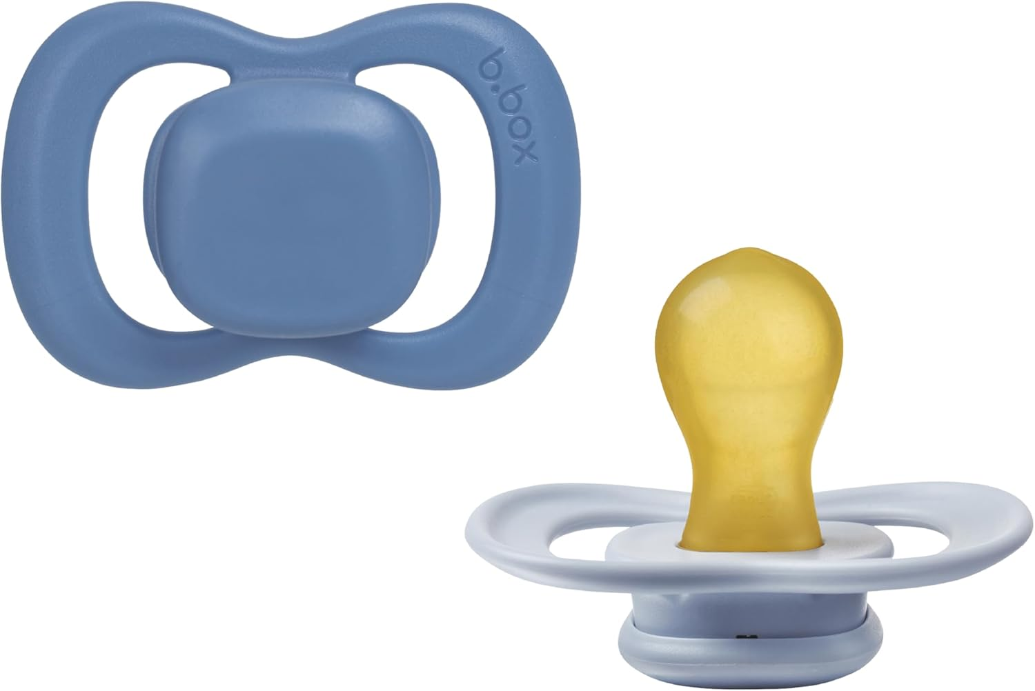 B.Box Latex Pacifier Twin Pack, Vanilla/Latte, Size 2