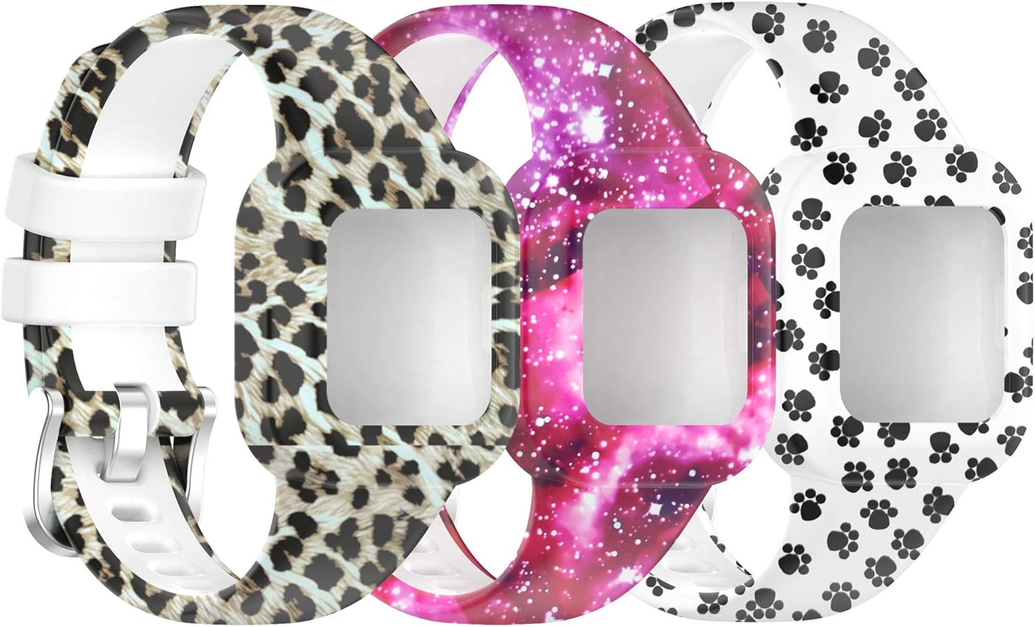 Tencloud Straps Compatible with Garmin Vivofit Jr.3 Strap, Replacement Soft Silicone Wristband Band Armbands for Kids for Vivofit Jr.3 Fitness Tracker