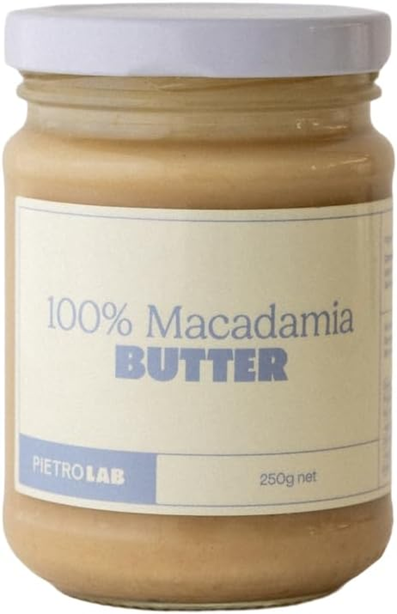 PIETRO Lab Macadamia Butter 100% | Australian Macadamias | No Additives or Fillers | 250G image number 1