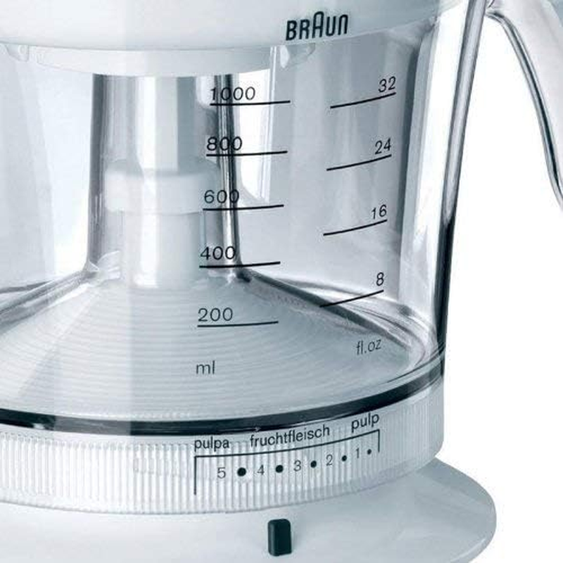 Braun Multiquick 3 MPZ9 Citrus Juicer Juicer (20 W, 1.4 Kg) White image number 6