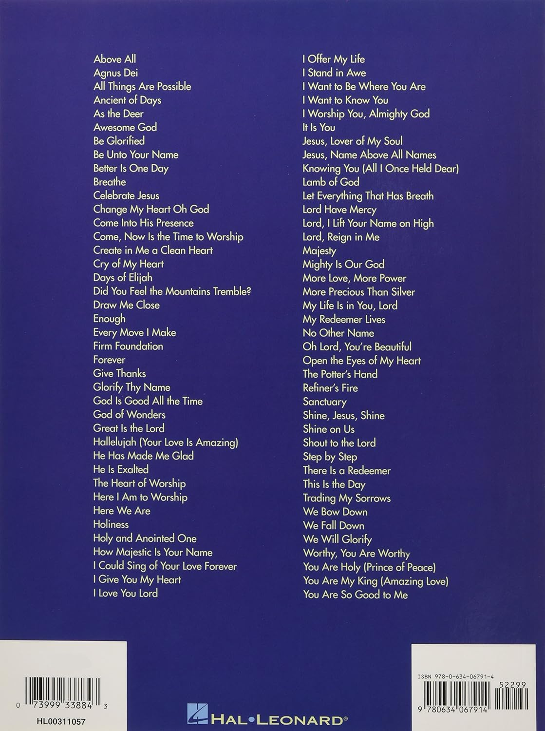 Hal Leonard the Best Praise and Worship Songs - Book image number 2