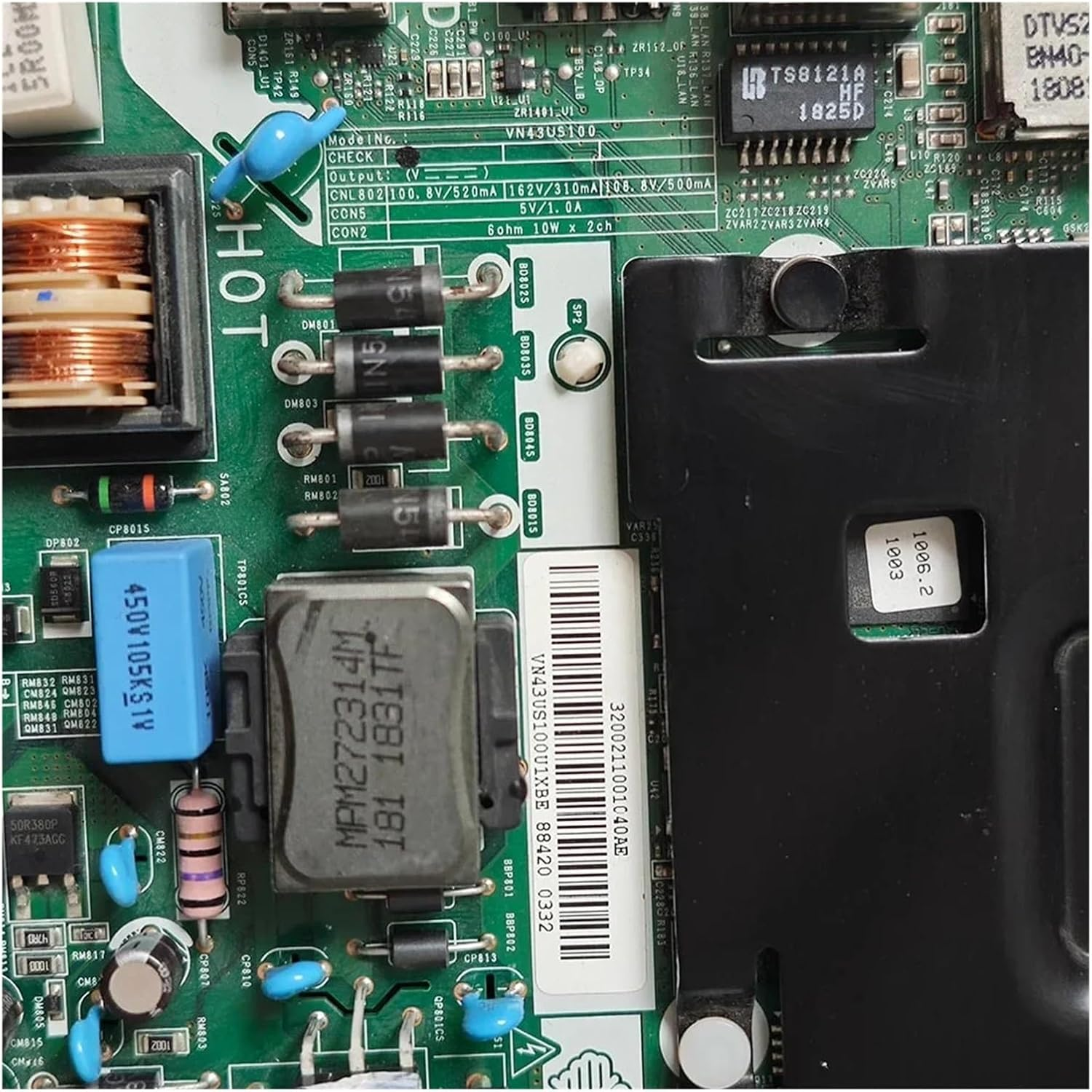 Compatible for Samsung， Tvs Main Board BN81-17299A UN43NU6900F UN43NU6900FXZA UN43NU7090 VN43US100U0XBE VN43US100U0XRK VN43US100 image number 3