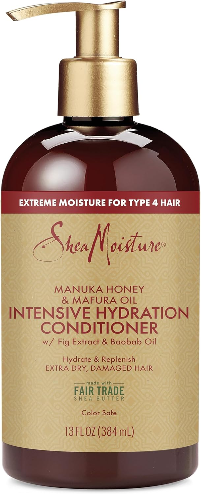 Shea Moisture Manuka Honey and Marfura Oil Intensive Hydration Conditioner, 384 Ml, 13 Oz (Pack of 2)