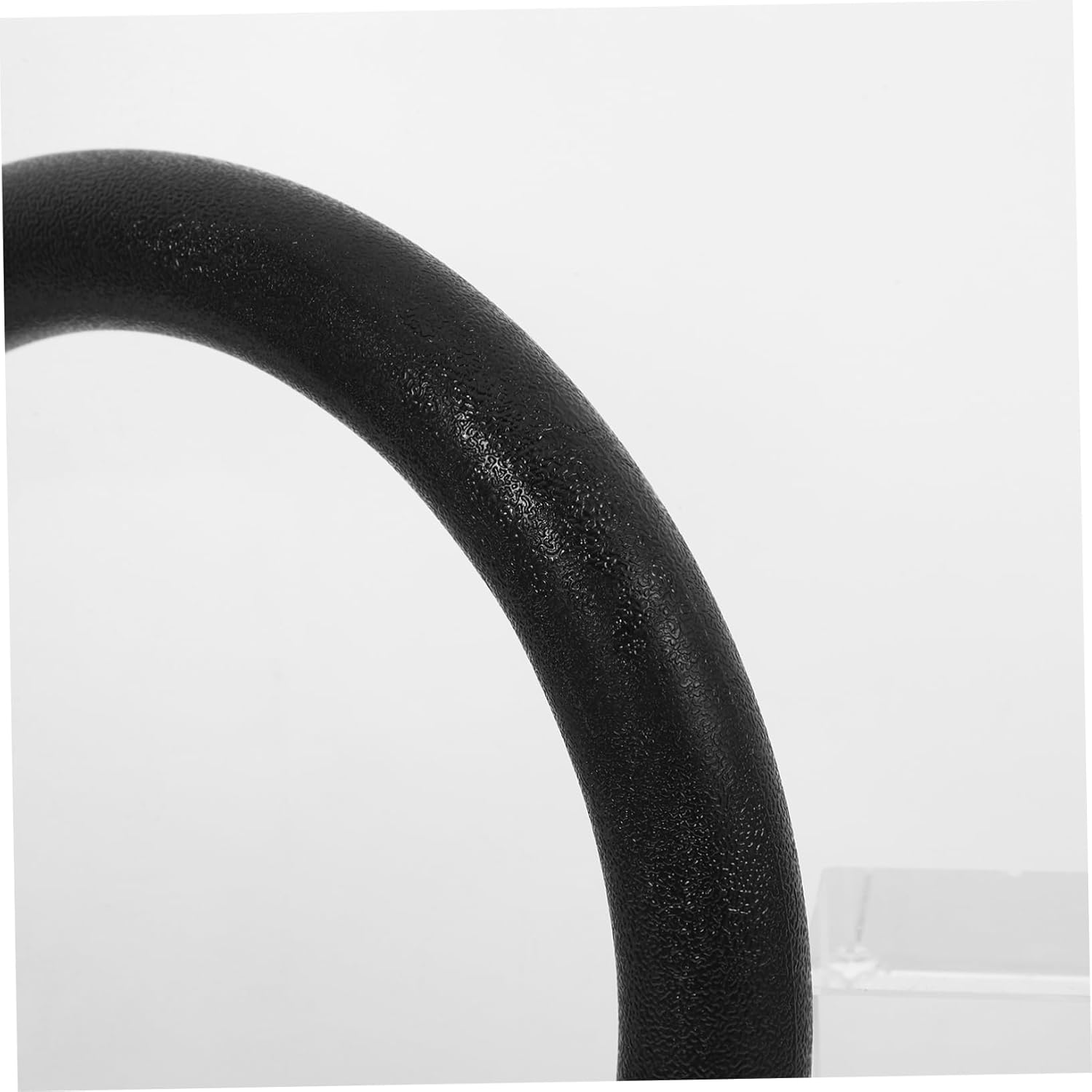 Iplusmile 2Pcs Gymnastic Rings for Strength Training Bodyweight Workouts for Home Gym and Outdoor Use Black image number 4