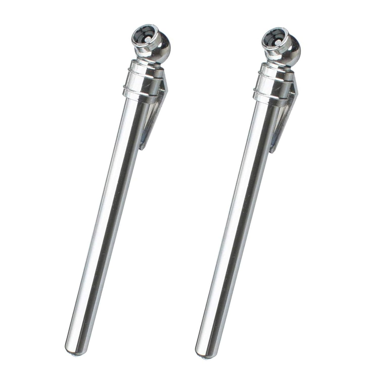 2 Pcs Tire Pressure Gauges,Tire Pressure Test Pen,Portable Tire Pressure Pencil Gauge with Stainless Steel Body,For Cars,Trucks,Rvs, Motorcycles,Bicycles image number 1