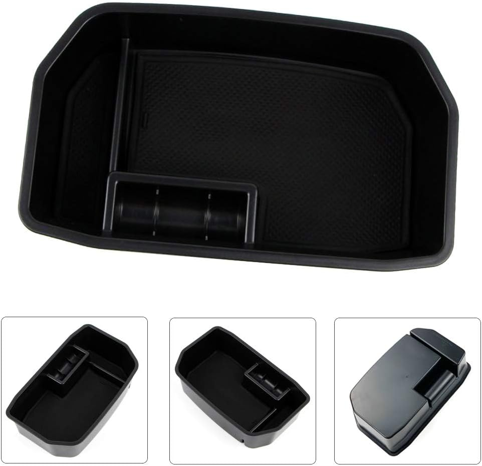 For Toyota Land Cruiser J200 Lexus Lx570 Center Console Organizer Armrest Secondary Storage Box Container Phone Holder Glove Tray Car Interior Accessories 2008-2018 2019 2020 2021 image number 6