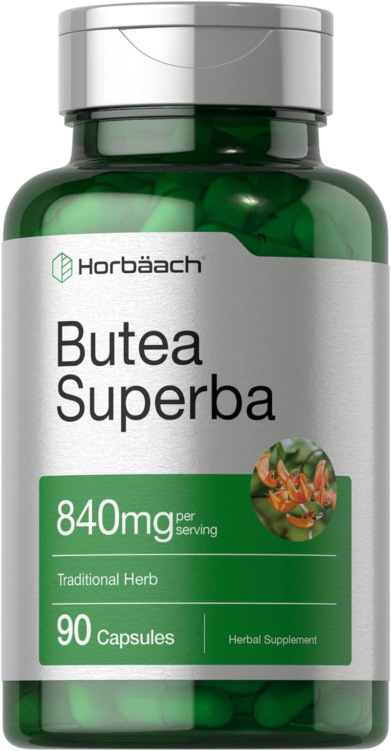Butea Superba Root 840Mg | 90 Capsules | Male Performance Supplement | Non GMO, Gluten Free Supplement | by Horbaach image number 3