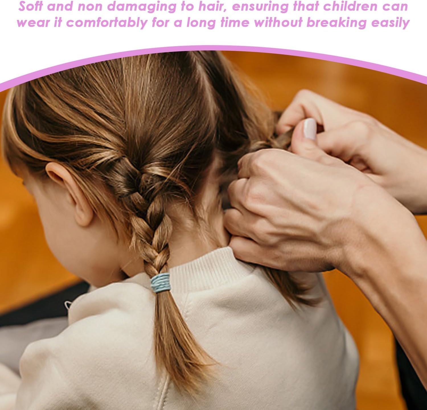 CWPFVQA Pack of 600 Colourful Children'S Hair Bobbles, Elastic Children'S Hair Ties, Elastic Hair Ropes, Small Baby Hair Bobbles, Colourful Headgear for Girls image number 3