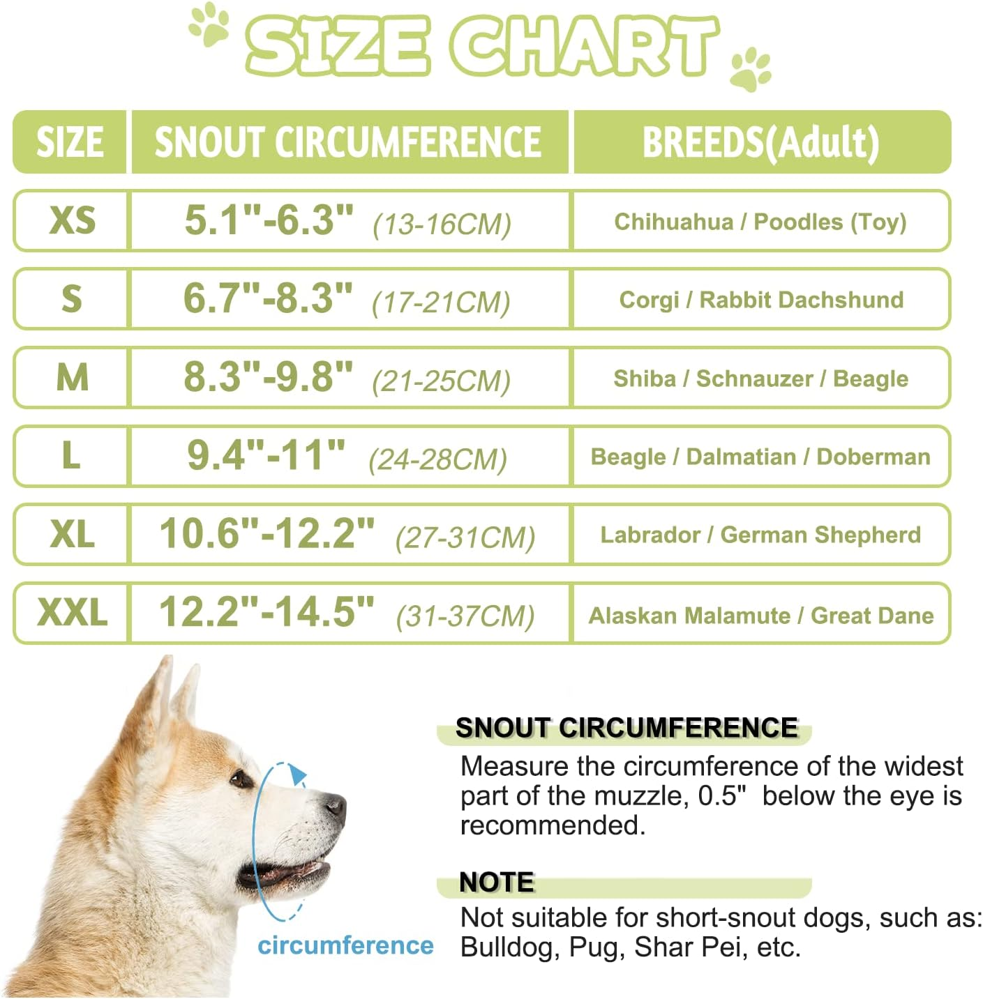 Dog Muzzle, Soft Dog Muzzle for Large Dogs Mask anti Biting Chewing Licking Breathable No Bark Muzzle Mesh Printed Full Coverage Muzzle with Anti-Falling Accessory for Small Medium Large Sized Dog XXL image number 6