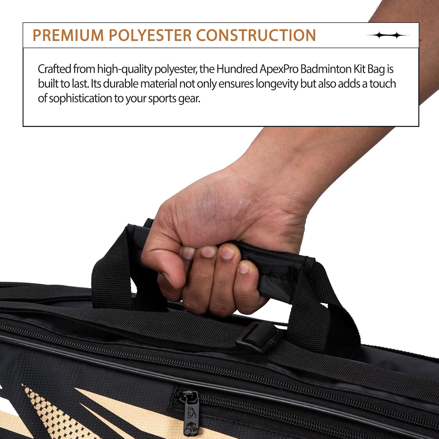HUNDRED Urban Pod Badminton Kit-Bag .. image number 5