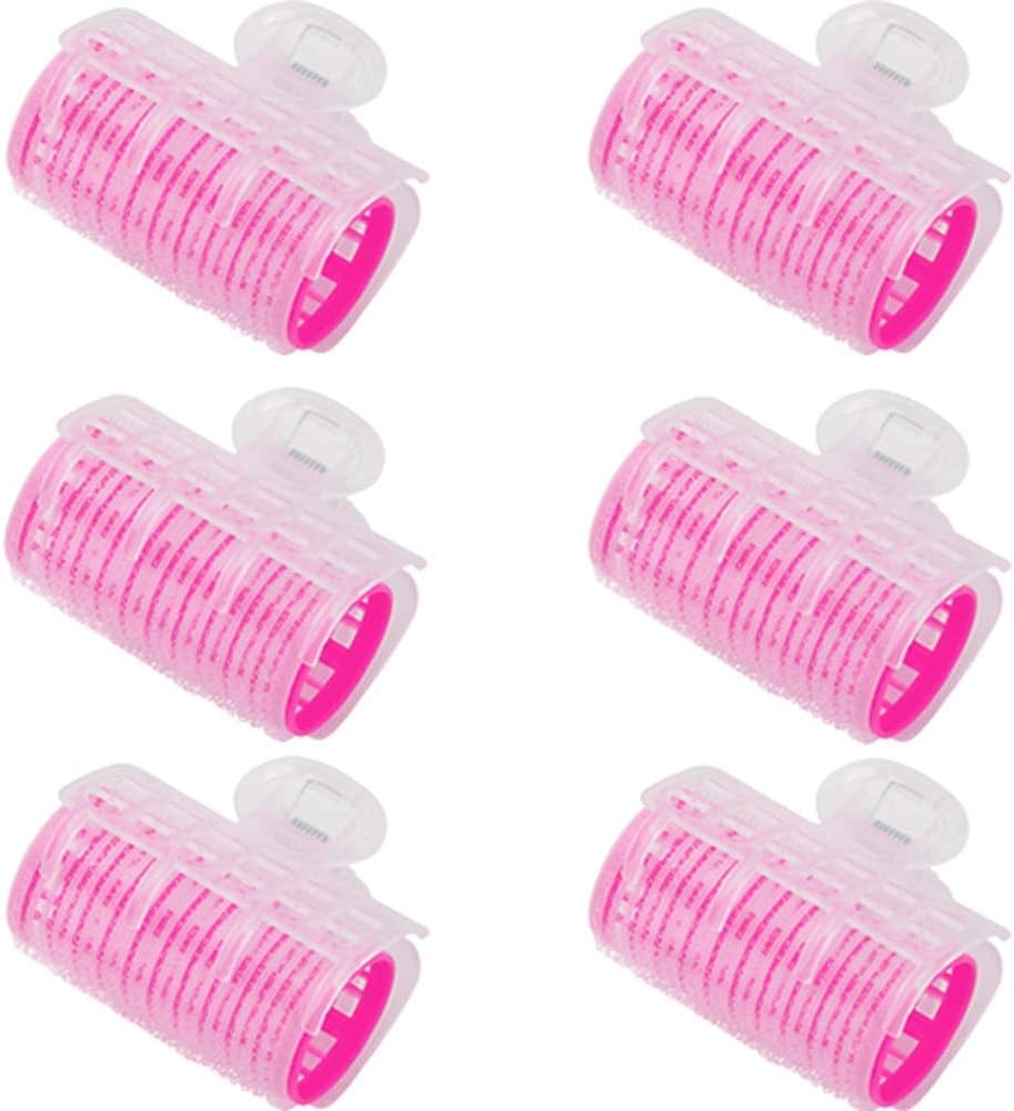 6Pcs Plastic Hair Curlers Rollers Self-Grip Hair Clip Curler Bangs Hair Sticky Cling DIY Hair Styling Accessories Tools image number 2