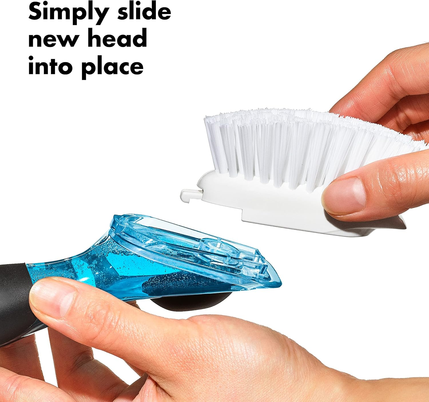 OXO Good Grips Soap Dispensing Dish Brush Refills (Pack of 2) image number 6