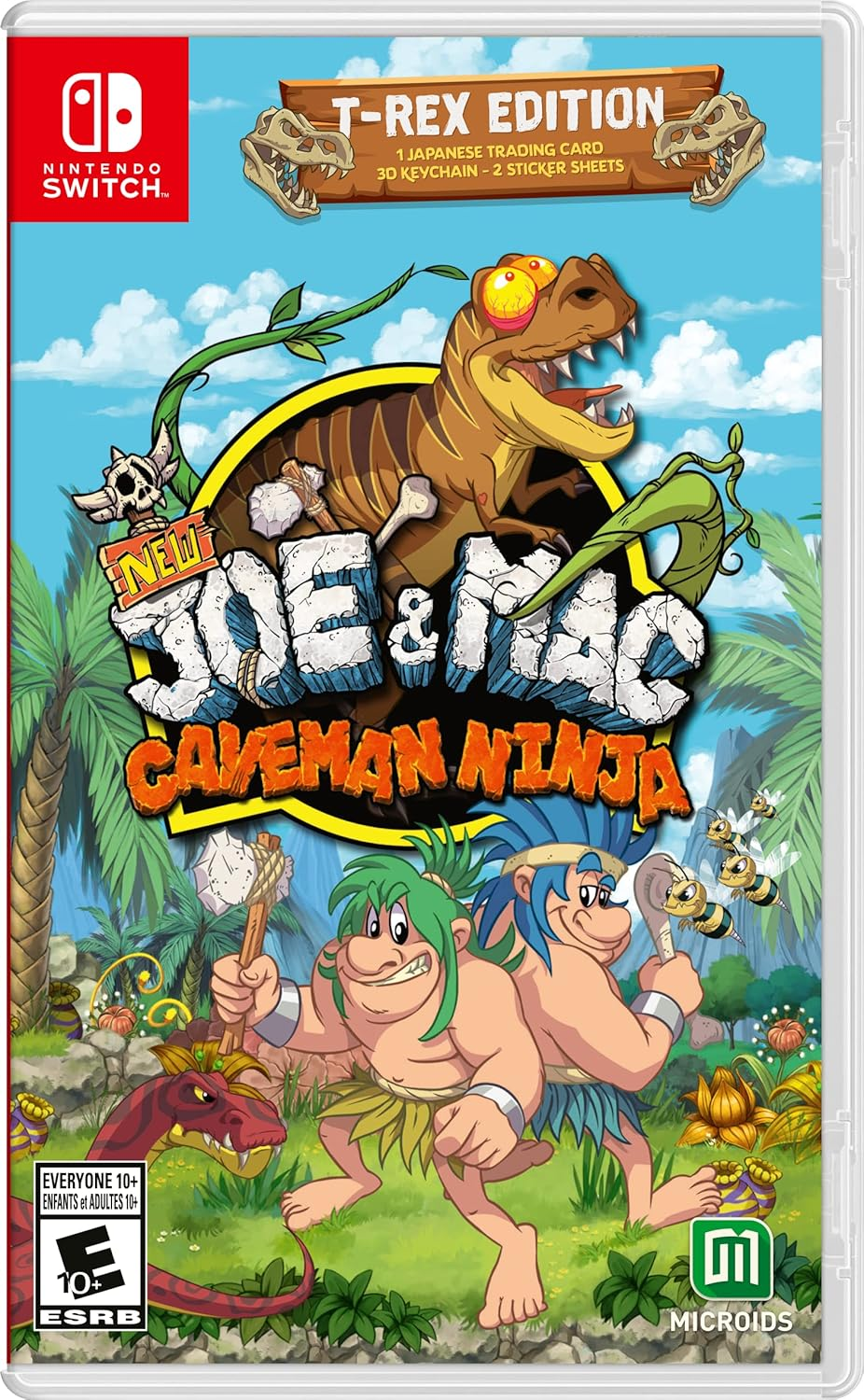 New Joe and Mac: Caveman Edition - T-Rex Edition for Nintendo Switch image number 5
