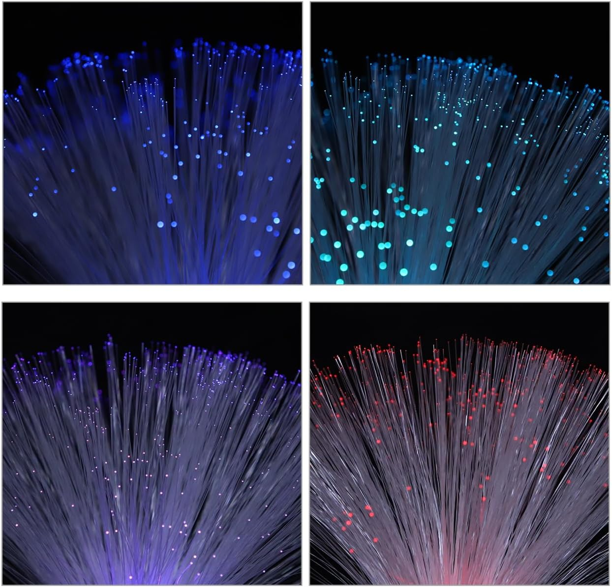 DOITOOL Fibre Optic Light Show Night and Girls Adults Sensory Lamp 7 Changing Decorative image number 5