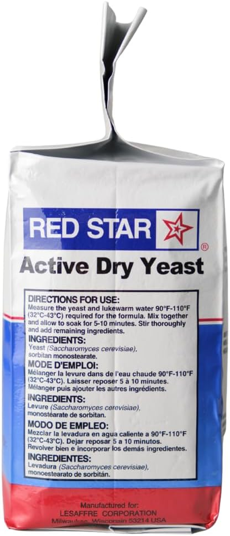 Red Star Active Dry Yeast, Value Size 1 Pack (2 Pound Ea) image number 6