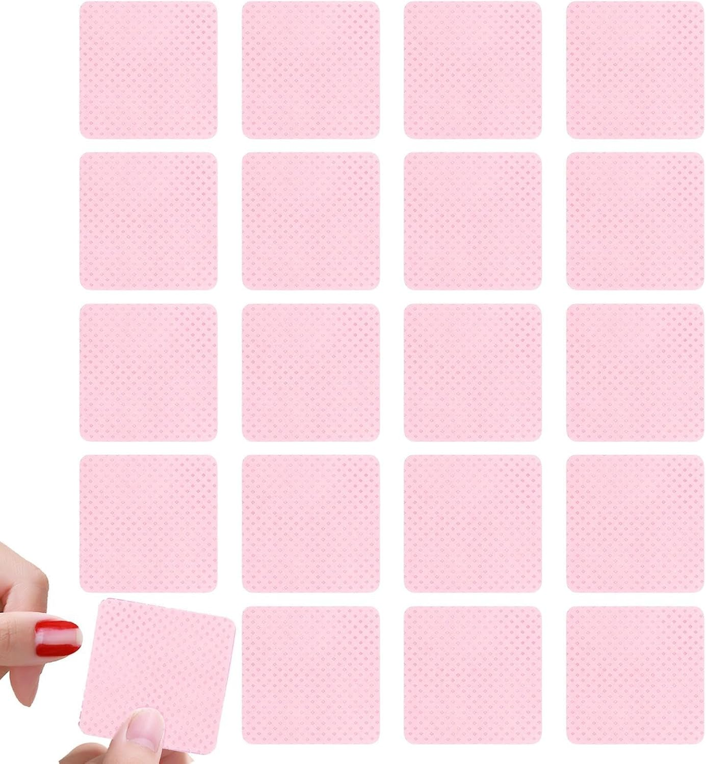 Generic Lint Free Nail Wipes - Portable Eyelash Extensions Wipes, Gel Nail Polish Remover Pads for Fingernail Polish Remover