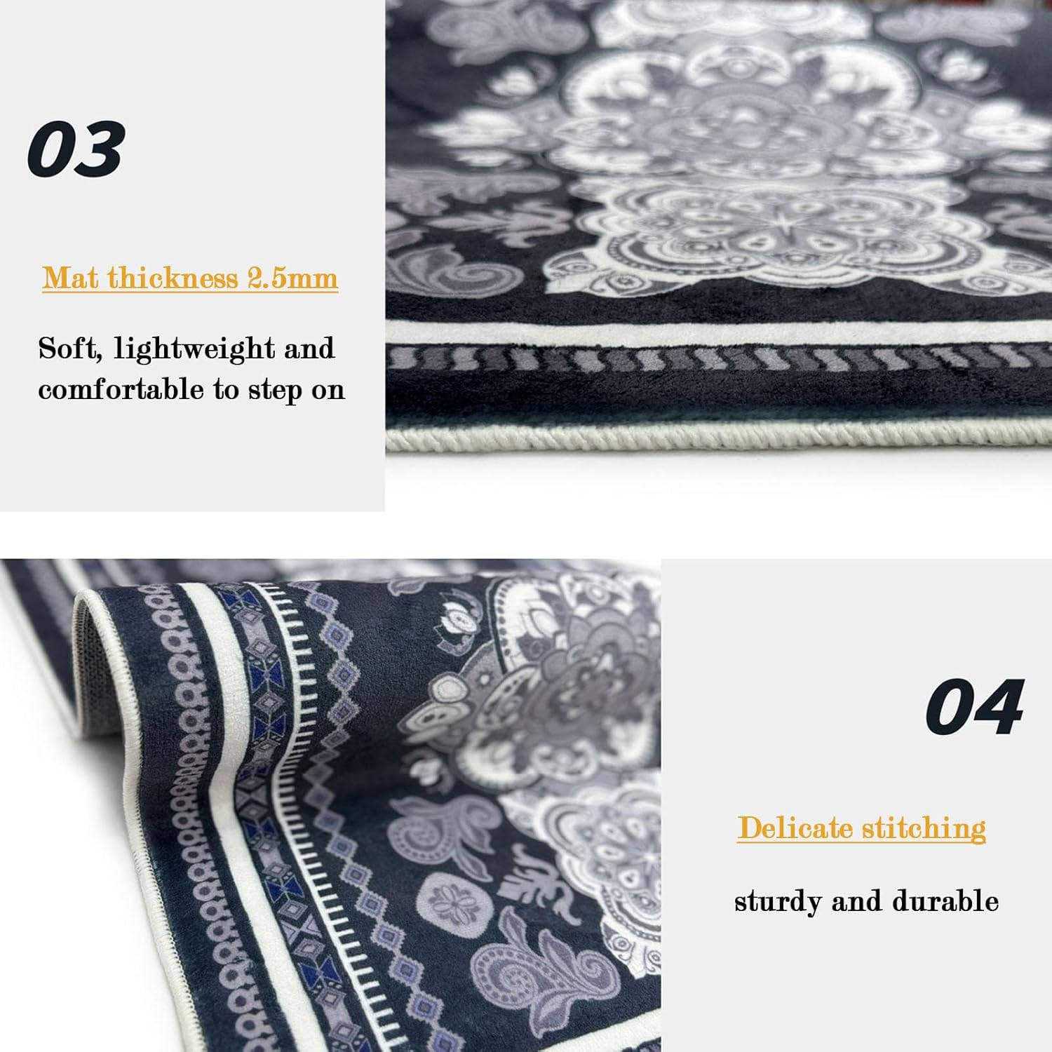 Kitchen Mats for Floor,3Pcs Kitchen Rugs,Non Slip Washable Floor Mats,Kitchen Mat for Sink,Office,Laundry