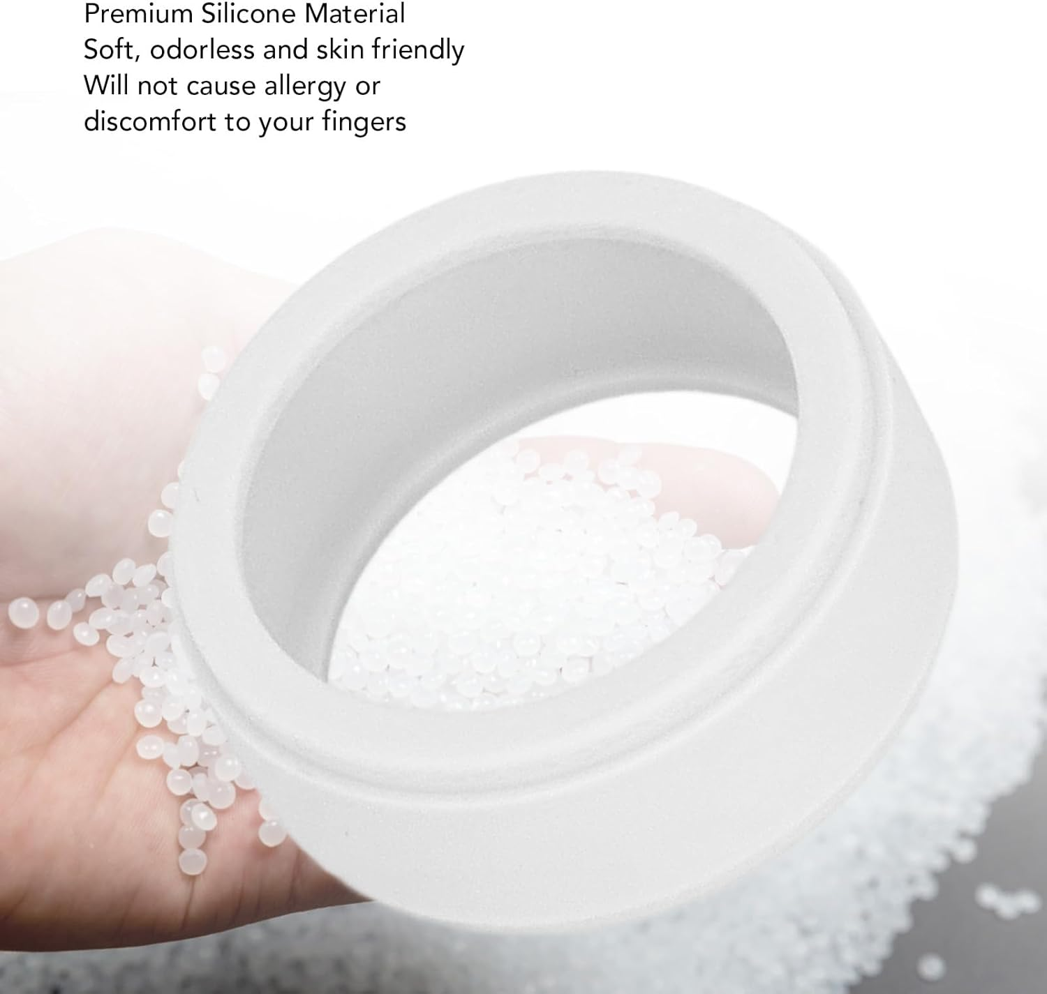 Smart Ring Cover, Silicone Ring Protector, Scratch Proof Ring Protector for Men Women image number 2