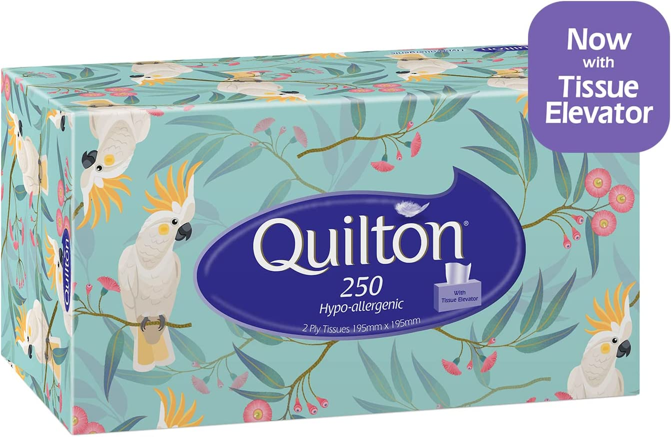 Quilton 4-Ply Hypo-Allergenic Pocket Facial Tissues (7 X 6 Packs) image number 1