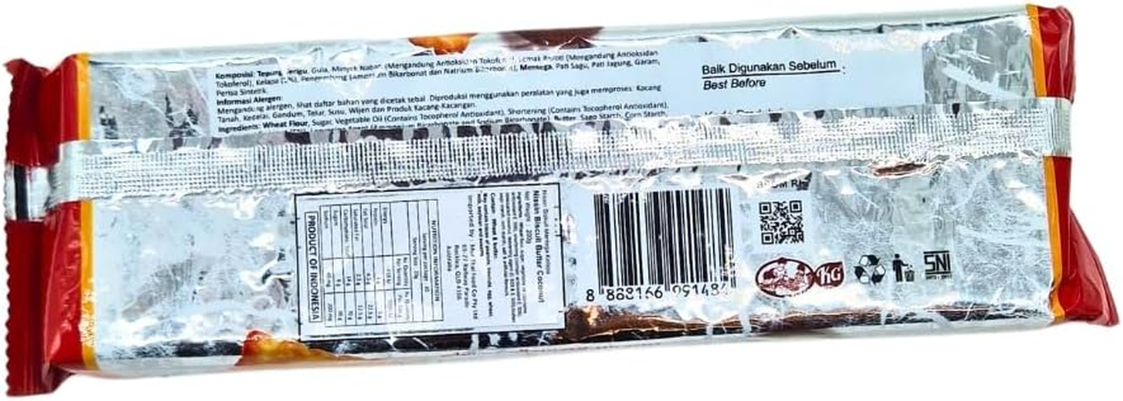 Nissin Butter Coconut Biscuits 200G