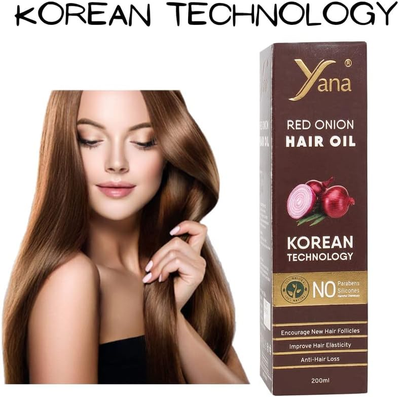 Red Onion Hair Oil for Fall Control & Growth, Strengthen by Korean Technology image number 4