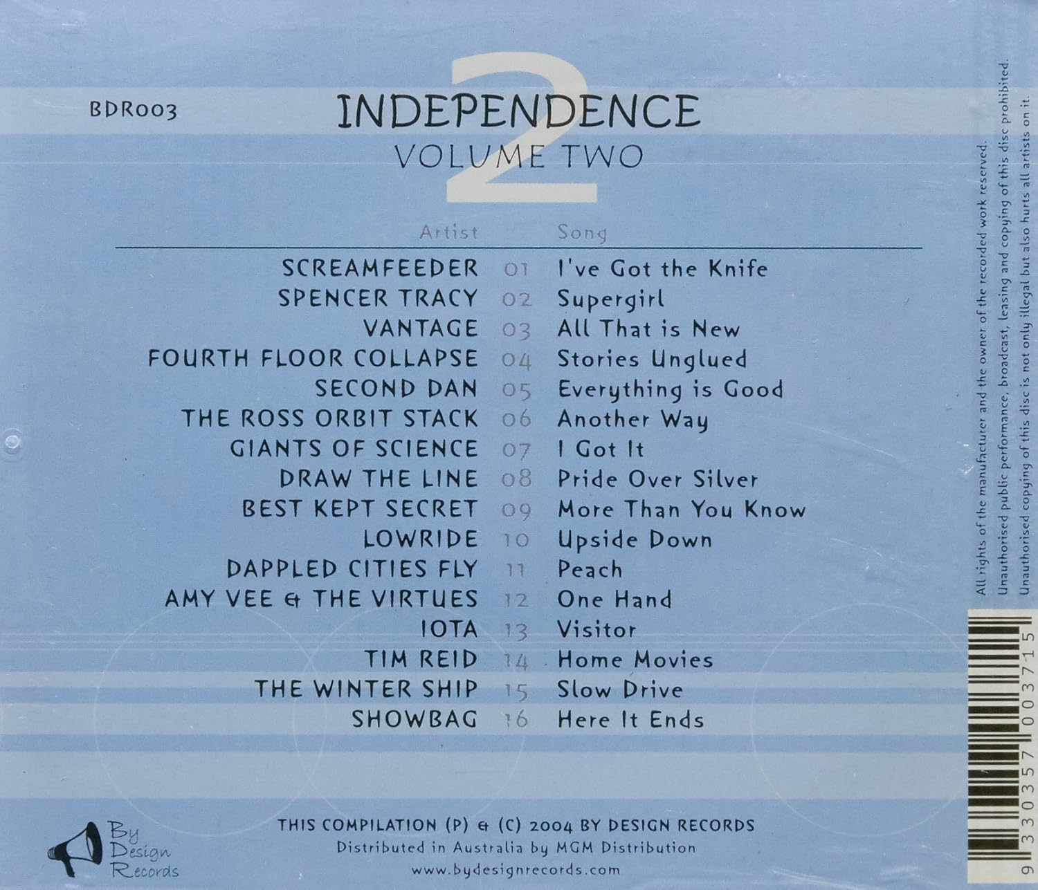 Independence Volume Two