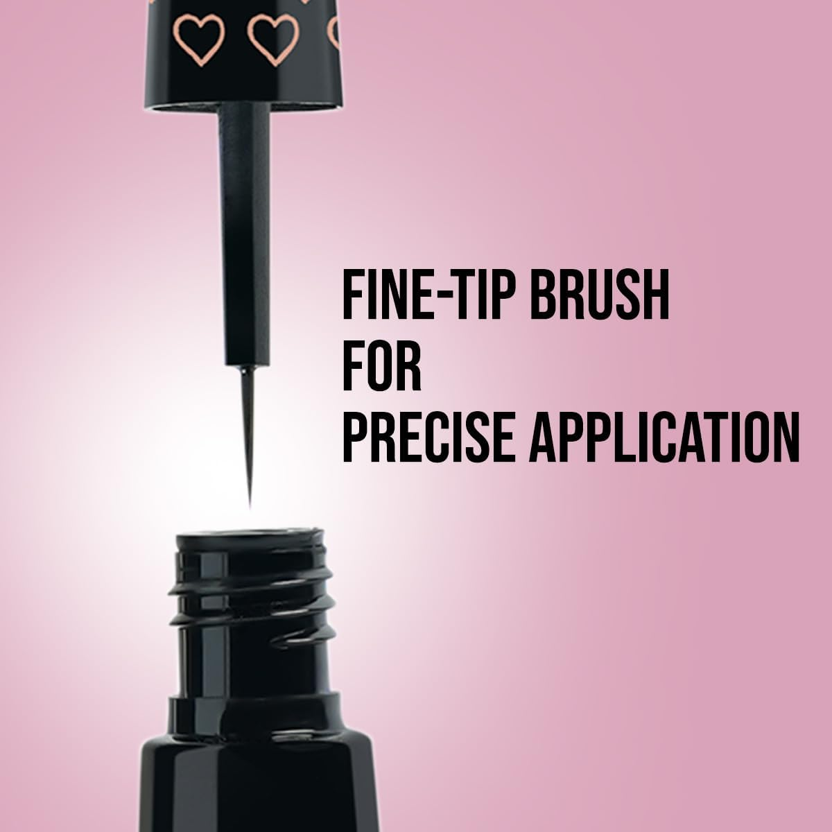 INSIGHT Cosmetics No Smudge Eyeliner Gel Intense Matte Finish Quick Drying Smooth Application Waterproof Smudgeproof,(El-53), 4 Ml (Pack of 1) Black