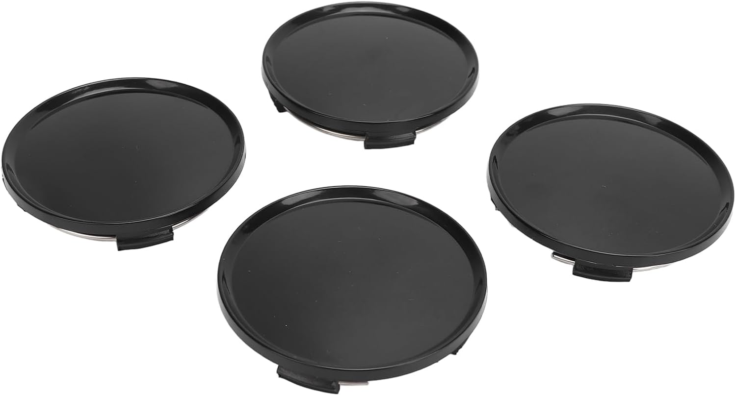 Car Rim Hub Center Cap, Easy to Install 63Mm Wheel Hub Center Cap Stylish Look with Metal Clamp/Holder for Vehicles image number 1