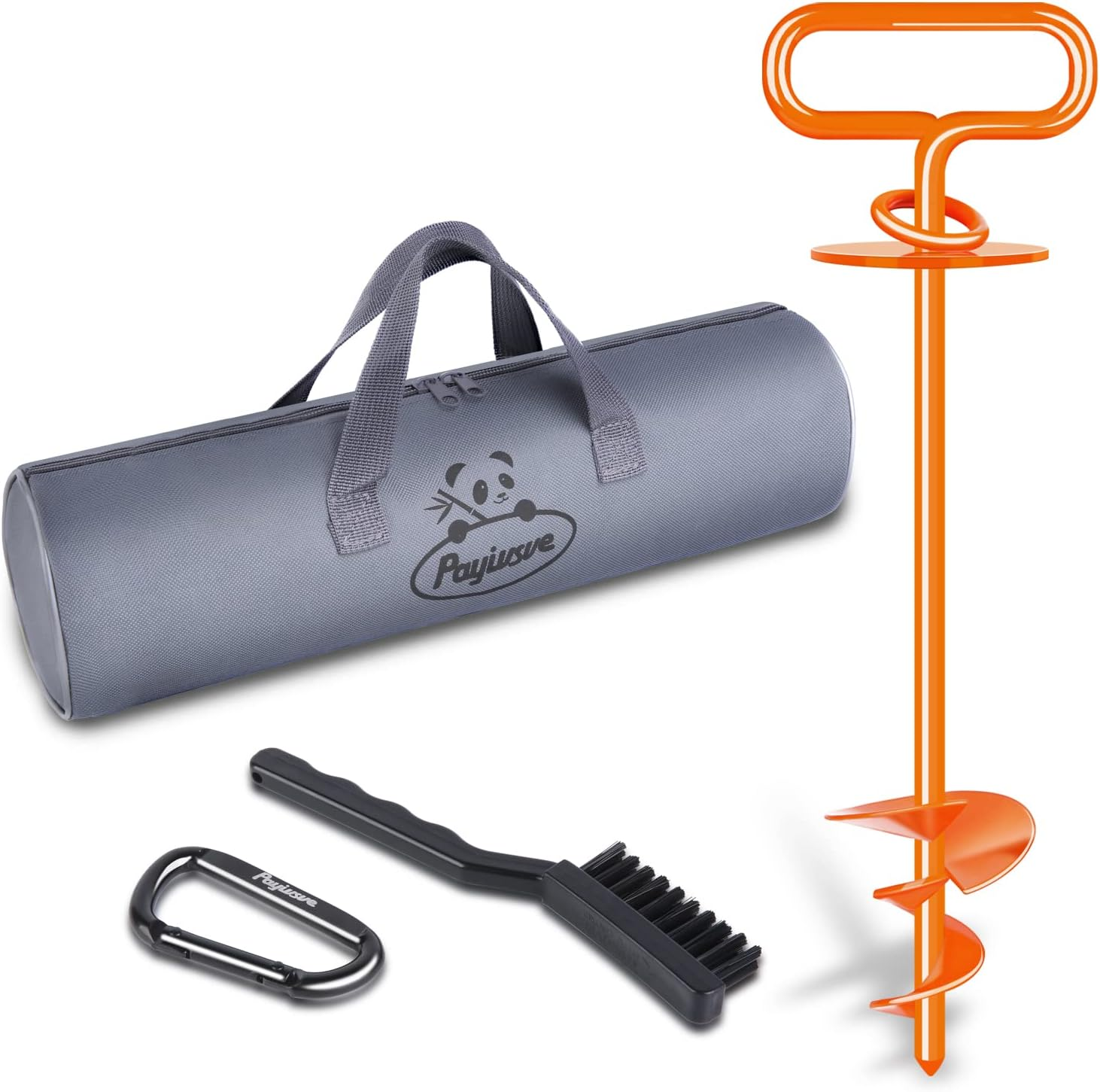 Heavy Duty Dog Anchor, Dog Tie Out Stake for Dogs up to 220Lbs, 360&deg; Degree Rotation Dog Tether, No Tangling Dog Stake Kits for Yard, Outdoor, Beach, Trampoline(1 Pack)