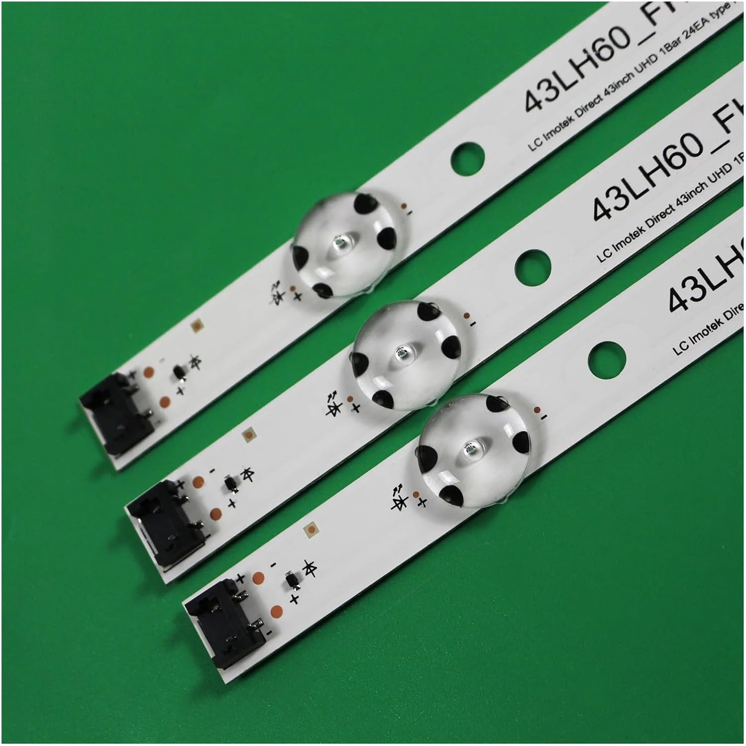 LED Strip for 43UH617V 43UH617Y 43UH6209 43UH6210 43UH6420 43UH603T 43UF610V HC430DGN-SLN1 43LH60_FHD_B 43LH60_FHD_A UF64_UHD_A image number 1