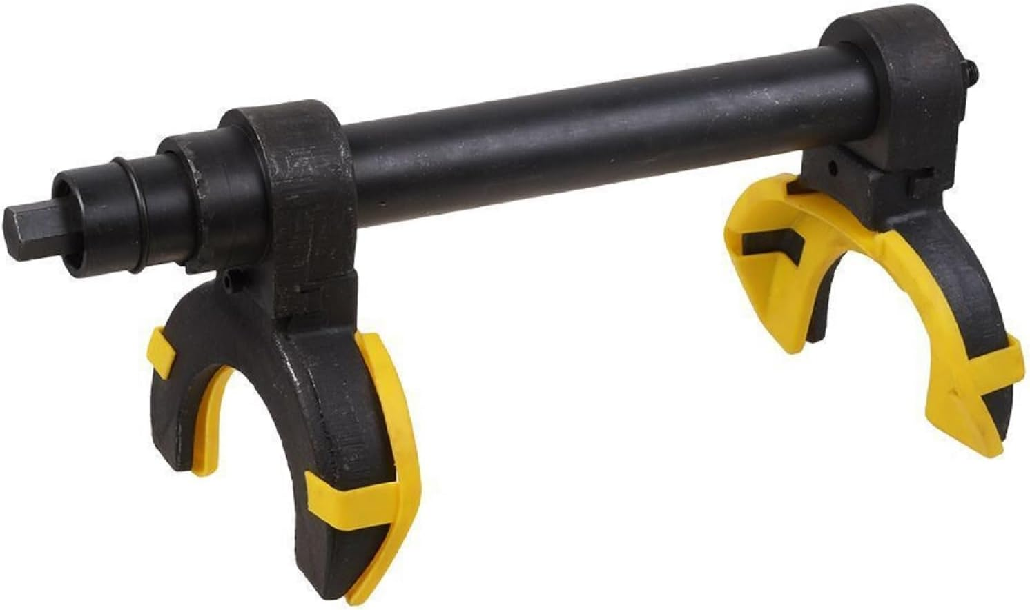 Spring Compressor Tool Macpherson Interchangeable Fork Strut Coil Extractor Tool Set with Safety Guard and Carrying Case image number 1