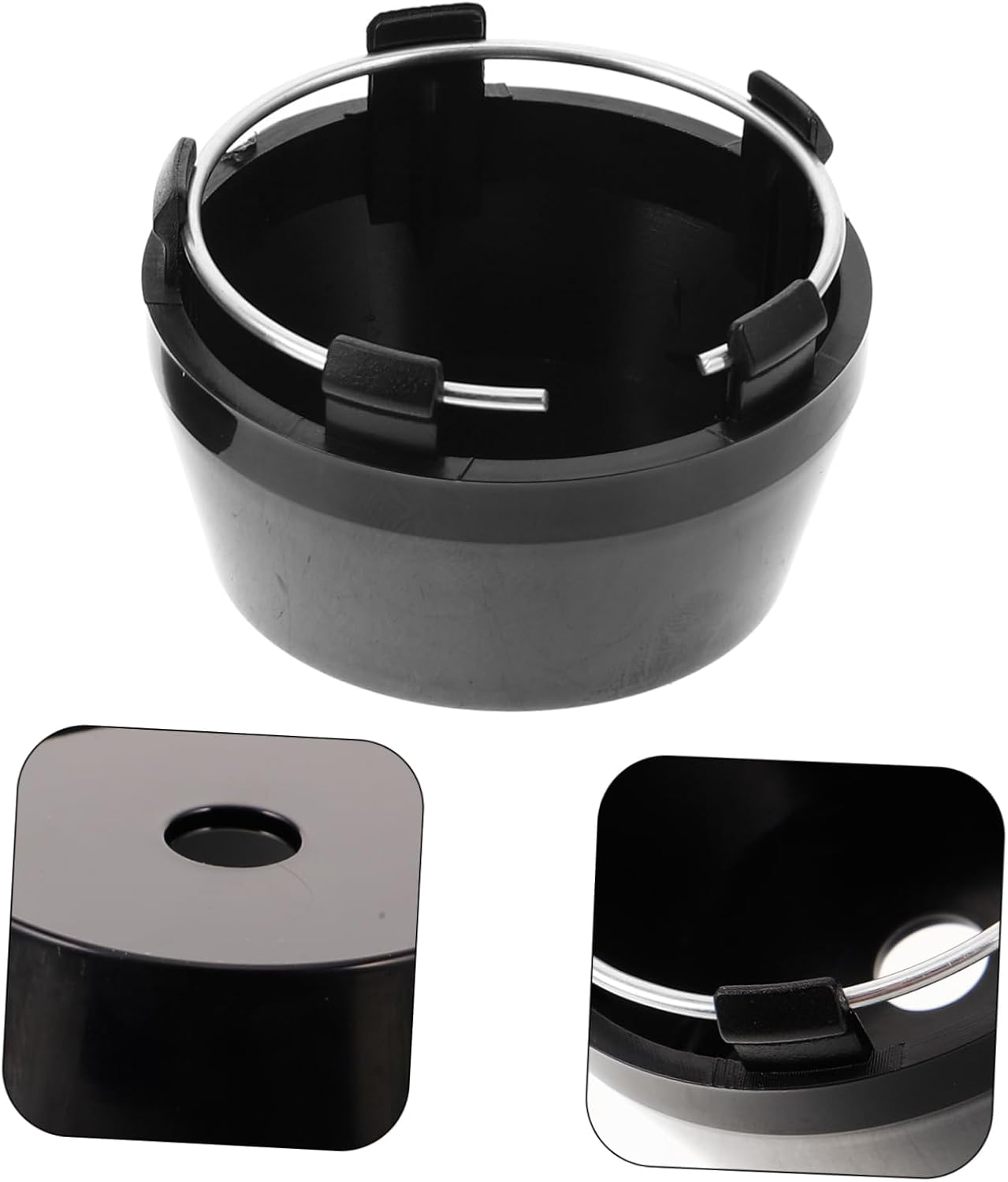 2Pcs Wheel Hub Center Caps Weather Resistant Auto Caps Easy Installation for Cars Stylish Fit Enhance Vehicle Aesthetic with Minimalist Design image number 4