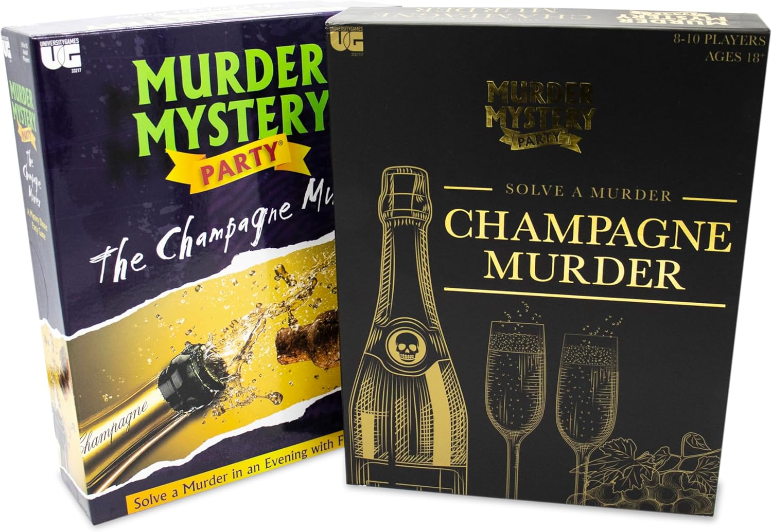 Murder Mystery Party Game &ndash; the Champagne Murder | Fun Board Game for Adults & Teens, Ages 14+ | Perfect for Parties, Unsolved Case Files & Mystery Lovers image number 1